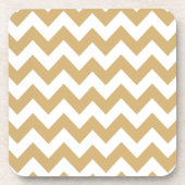 Dessous-de-verre Putty Neutral Chevron (Devant)