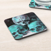 Dessous-de-verre Pyramide des crânes après Cézanne (Côté gauche)