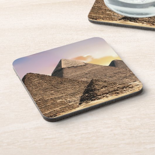 Dessous-de-verre pyramides (Côté gauche)