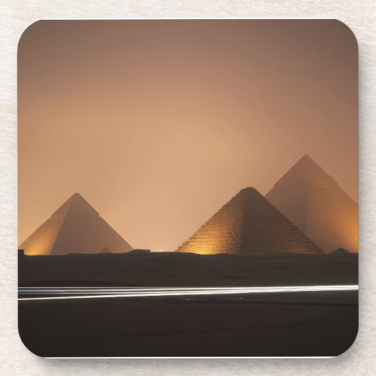 Dessous-de-verre Pyramides Étonnantes (Devant)