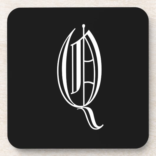 DESSOUS-DE-VERRE "Q (Devant)