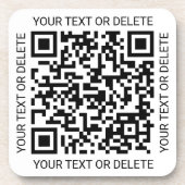 Dessous-de-verre QR Code Generator Modern Business Promotional (Devant)