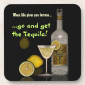 Dessous-de-verre Quand la vie vous donne des citrons (Devant)