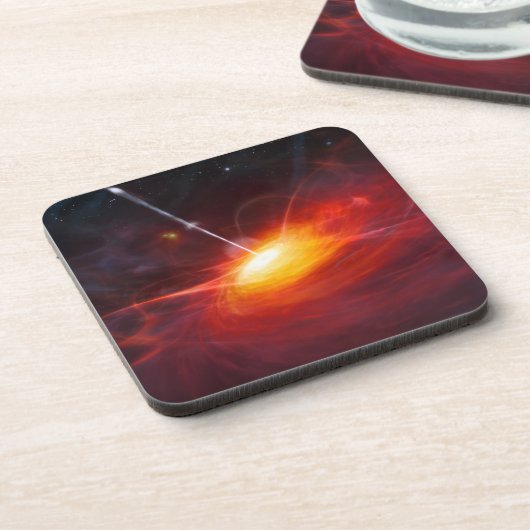 Dessous-de-verre Quasars. (Côté gauche)