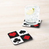Dessous-de-verre Quatre combinaisons de cartes (Côté Droit)