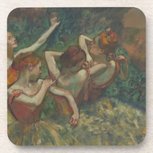 Dessous-de-verre Quatre Danseurs, Peinture impressionniste, Edgar D