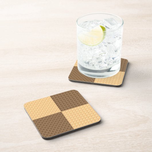 Dessous-de-verre Quatre gaufrettes (Côté Droit)