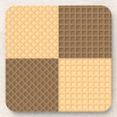 Dessous-de-verre Quatre gaufrettes (Devant)