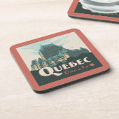 Dessous-de-verre Québec Canada | Château Frontenac (Côté gauche)