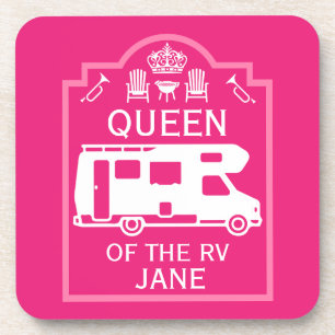 Dessous-de-verre Queen Of The Camper RV