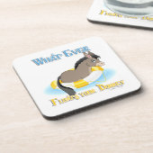 Dessous-de-verre Quel Que Soit Ce Qui Flotte Votre Âne (Côté gauche)