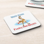 Dessous-de-verre Quel Que Soit Ce Qui Flotte Votre Giraffe (Côté gauche)