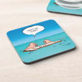 Dessous-de-verre Qu'est-ce que ça fait ? Drôle Cartoon d'épave (Côté gauche)