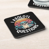 Dessous-de-verre Questions sur l'Axolotl (Côté gauche)