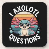 Dessous-de-verre Questions sur l'Axolotl (Devant)