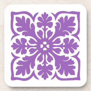 Dessous-de-verre Quilt Hawaii moderne Royal Purple Island Hawaii