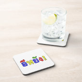 Dessous-de-verre Quoi ! ♦ EE-YANG! en dialecte d'Isaan ♦ (Côté Droit)