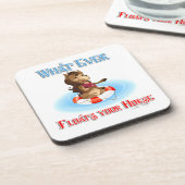 Dessous-de-verre Quoi Que Flotte Votre Cheval (Côté gauche)