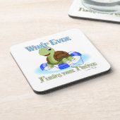 Dessous-de-verre Quoi qu'il flotte votre tortue 2 (Côté gauche)