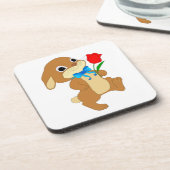 DESSOUS-DE-VERRE RABBIT EN AMOUR (Côté gauche)