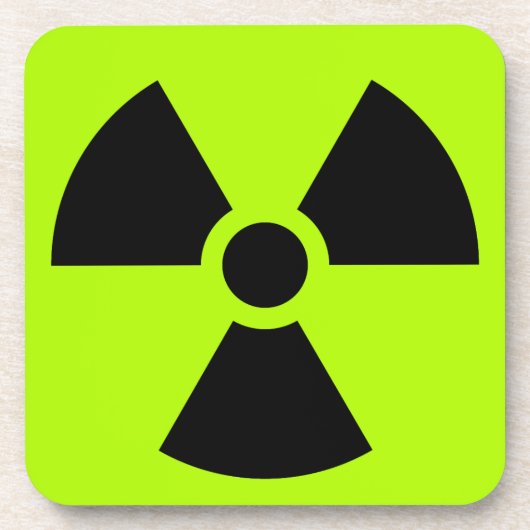 Dessous-de-verre Radioactif (Devant)