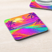 Dessous-de-verre Rainbow Beach : Cartoon Fun (Côté gauche)