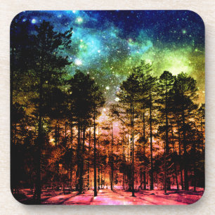 Dessous-de-verre Rainbow Forest