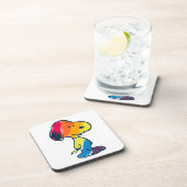 Dessous-de-verre Rainbow Snoopy (Côté Droit)