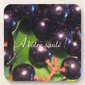 Dessous-de-verre Raisins de vin (Devant)