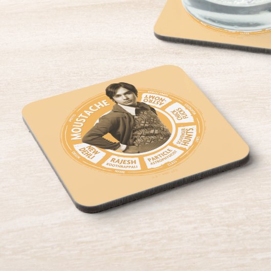 Dessous-de-verre Rajesh Info Graphic (Côté gauche)