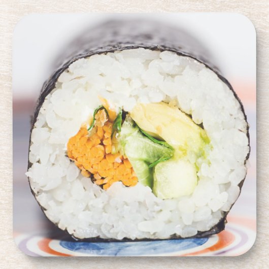 Dessous-de-verre Râle de sushi Poisson et riz (Devant)
