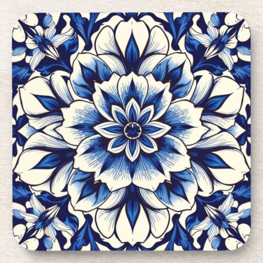 Dessous-de-verre rampe de fleurs royales (Devant)