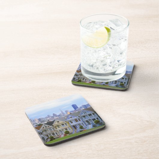 Dessous-de-verre Rangée de maisons victoriennes (Côté Droit)