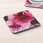 Dessous-de-verre Ranunculus rouge (Côté gauche)