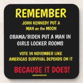 DESSOUS-DE-VERRE RAPPELEZ-VOUS DE VOTER (Devant)