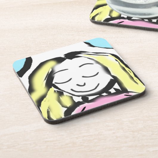 Dessous de verre Rapunzel (Côté gauche)