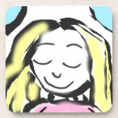 Dessous de verre Rapunzel (Devant)