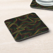 Dessous-de-verre Rasta Waves (Côté gauche)