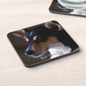 Dessous-de-verre Rat terrier (Côté gauche)