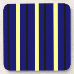 Dessous-de-verre Rayure bleu-foncé de Derby