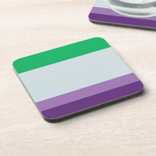 Dessous-de-verre Rayures : Palette Cool