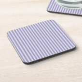 Dessous-de-verre Rayures violettes (Côté gauche)