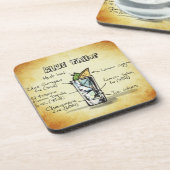 Dessous-de-verre Recette de boisson Blue Tahoe (Côté gauche)