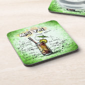 Dessous-de-verre Recette de boisson Mai Tai (Côté gauche)