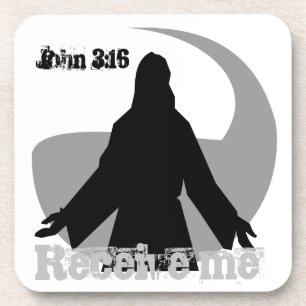 Dessous-de-verre Recevez-moi Citation de la Bible Personnaliser