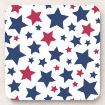 Red and Blue Stars - motif de drapeau américain