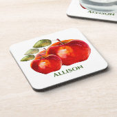 Dessous-de-verre Red Apple (Côté gauche)