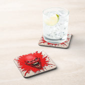 Dessous-de-verre Red Demon Fury Art (Côté Droit)