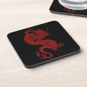 Dessous de verre Red Dragon Pendragon (Côté gauche)