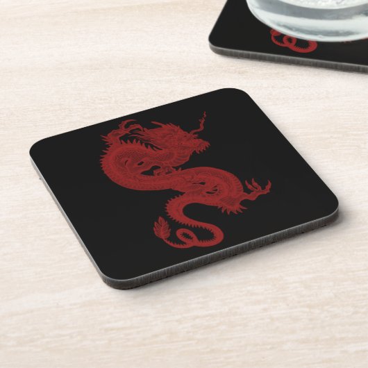 Dessous de verre Red Dragon Pendragon (Côté gauche)